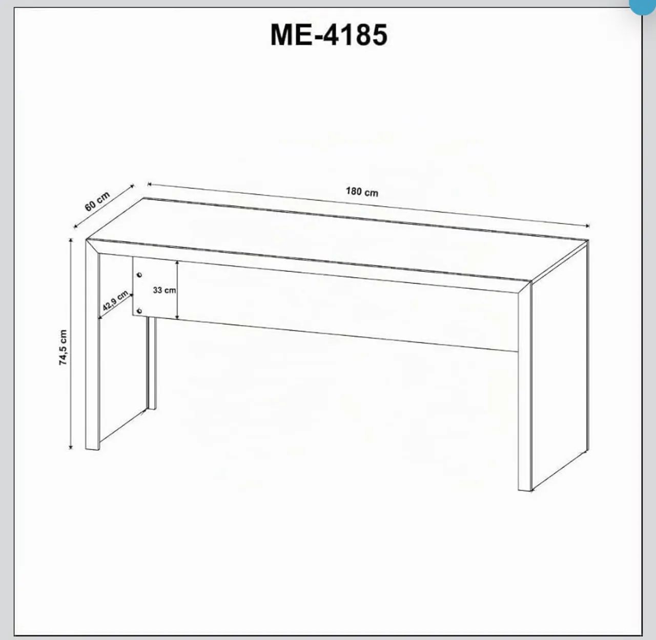 Mesa de escritório  - Foto 2