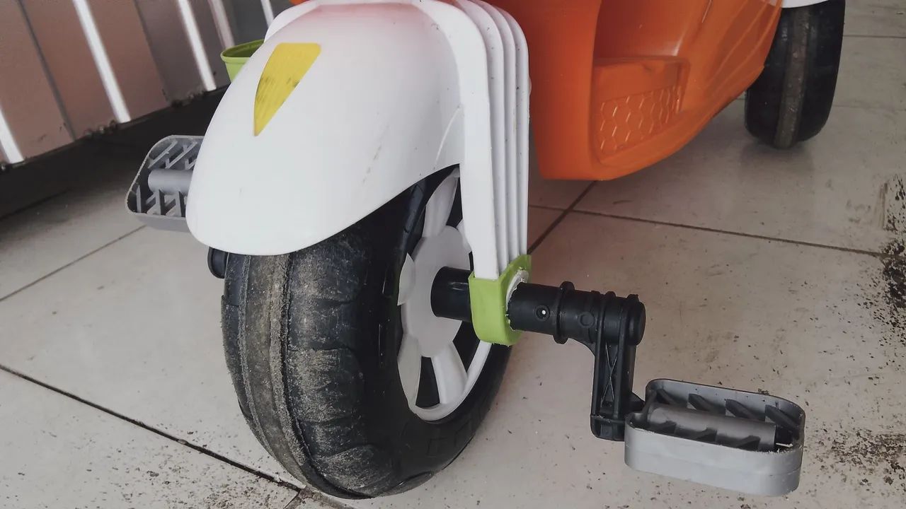 Vendo moto infantil com aste para carregar  - Foto 5