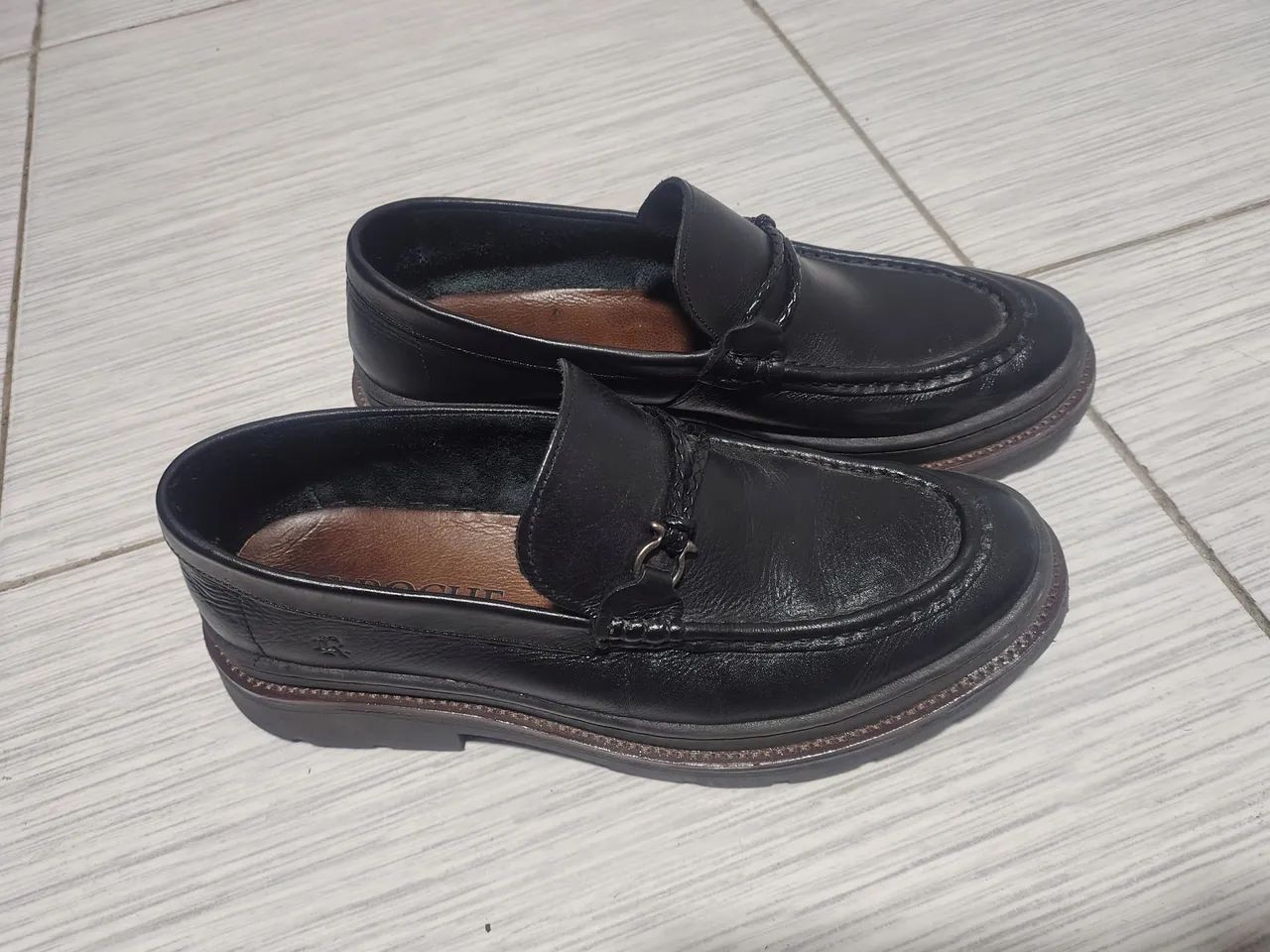 Mocassim Laroche Couro - Usado 4 vezes  - Foto 4