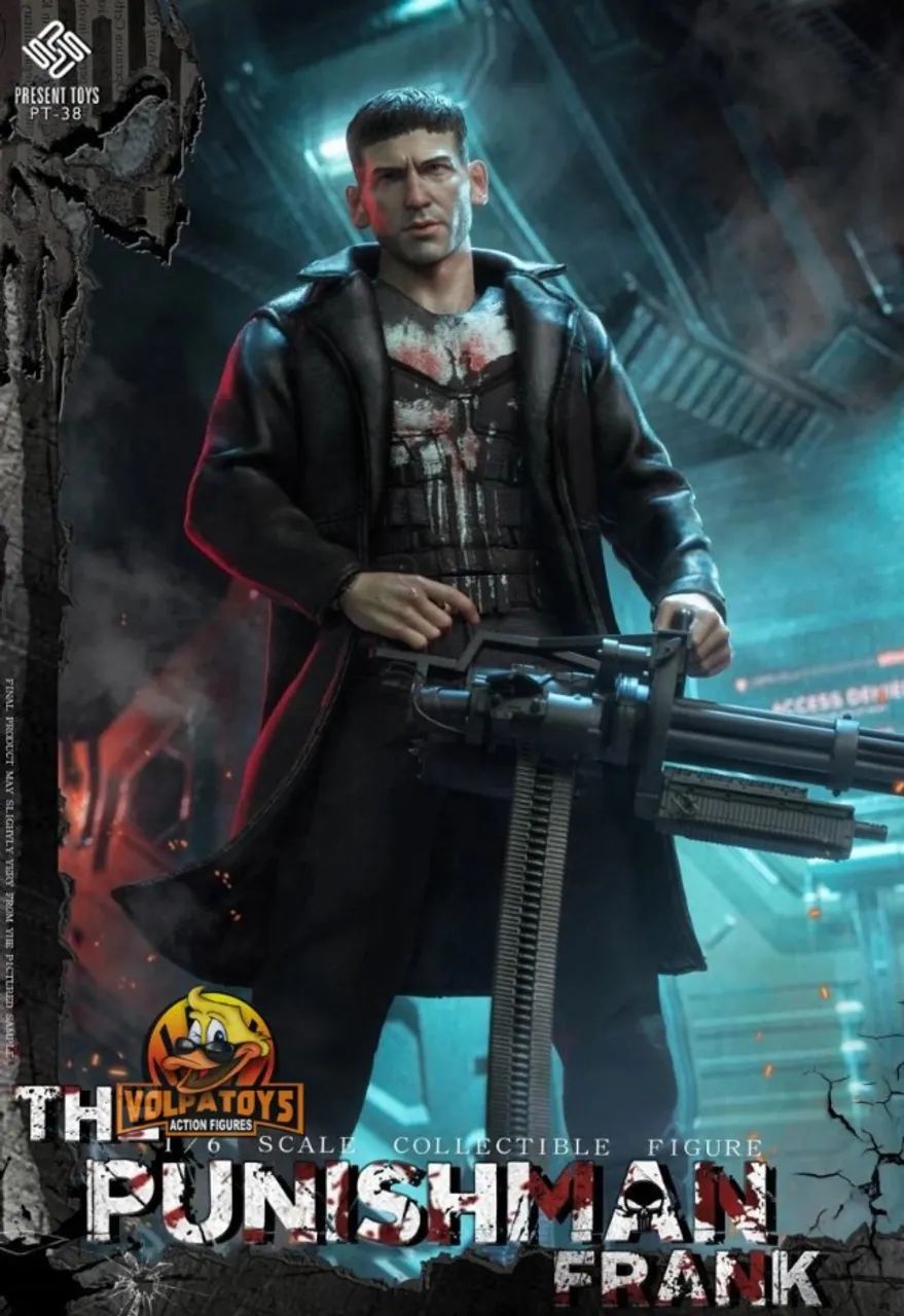Punisher Frank Castle Present Toys 1/6 Pt-sp38 = Hot Toys