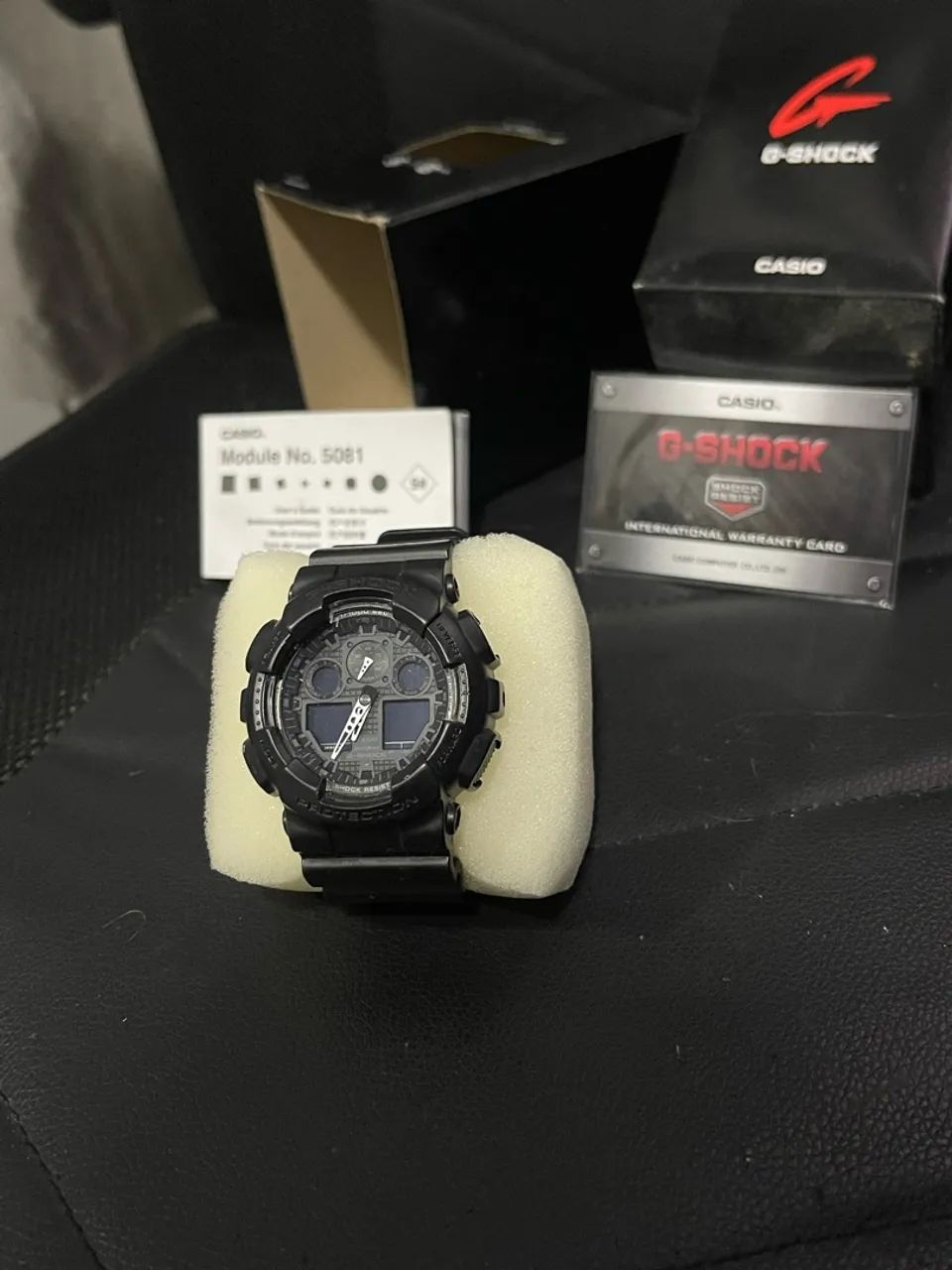 Relógio g-shock GA-100 modelo 5081 ORIGINAL - Foto 2