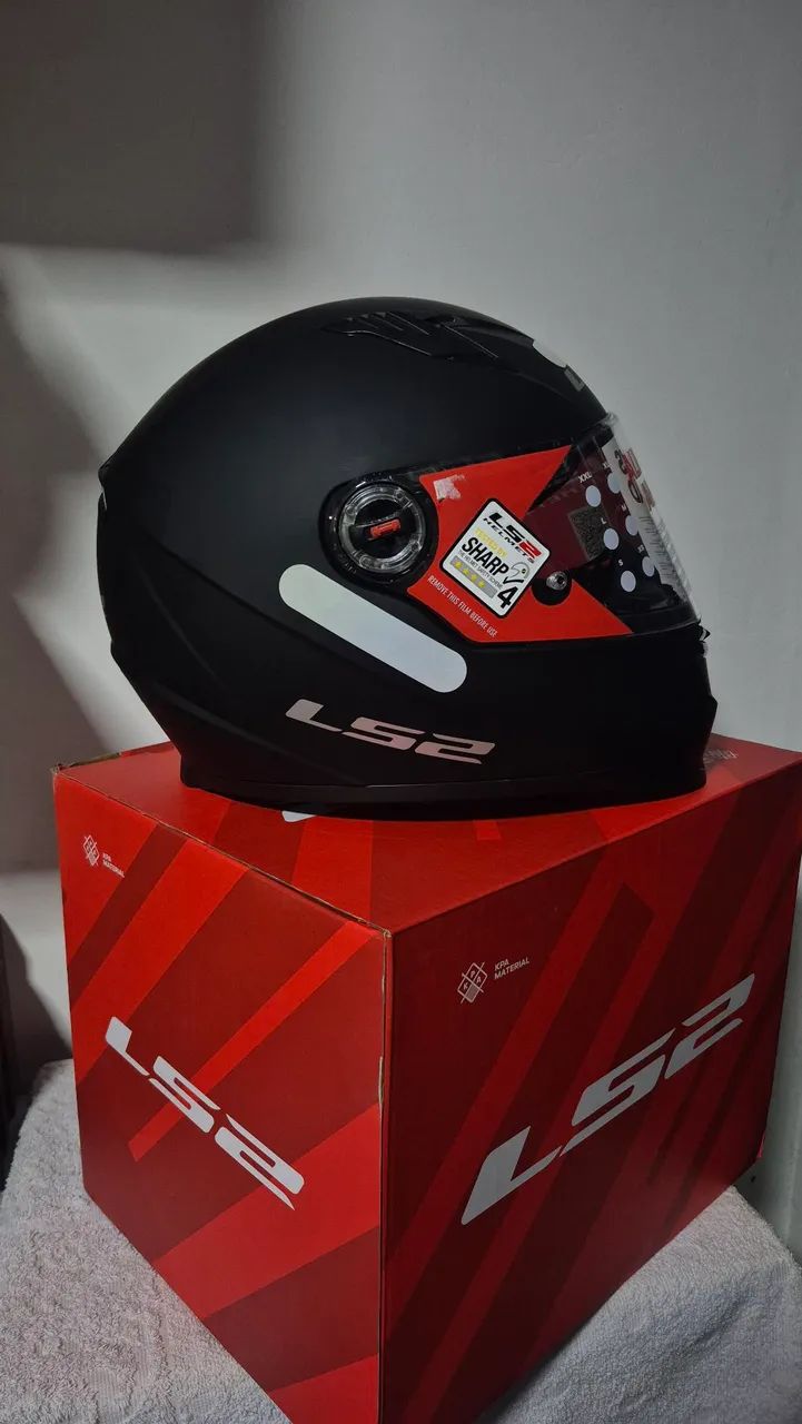 Capacete LS2 FF358 Classic Preto fosco - Foto 2