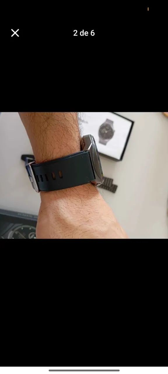 RELÓGIO SMARTWATCH XH4 MAX PRETO  - Foto 2