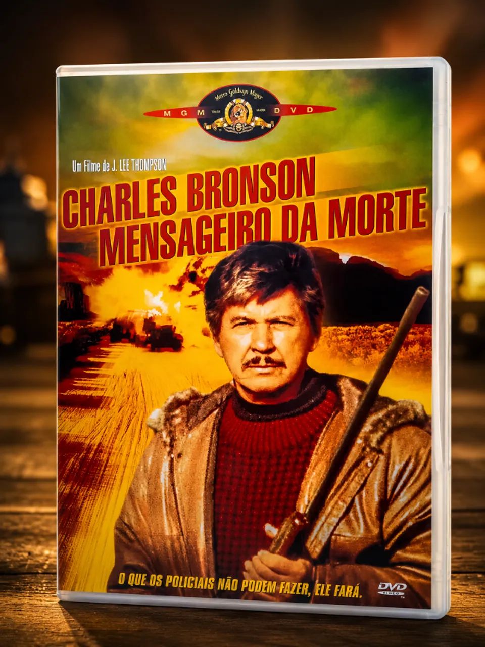 Mensageiro da morte dvd ação Charles Bronson - Foto 3