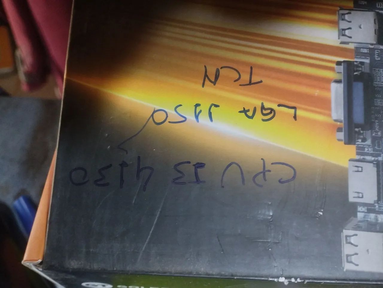 Placa mãe 1150 + processador core i3