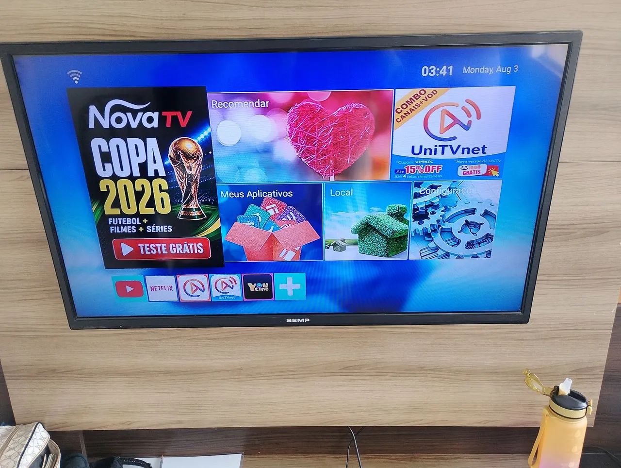 Vendo tv já com conversor digital 