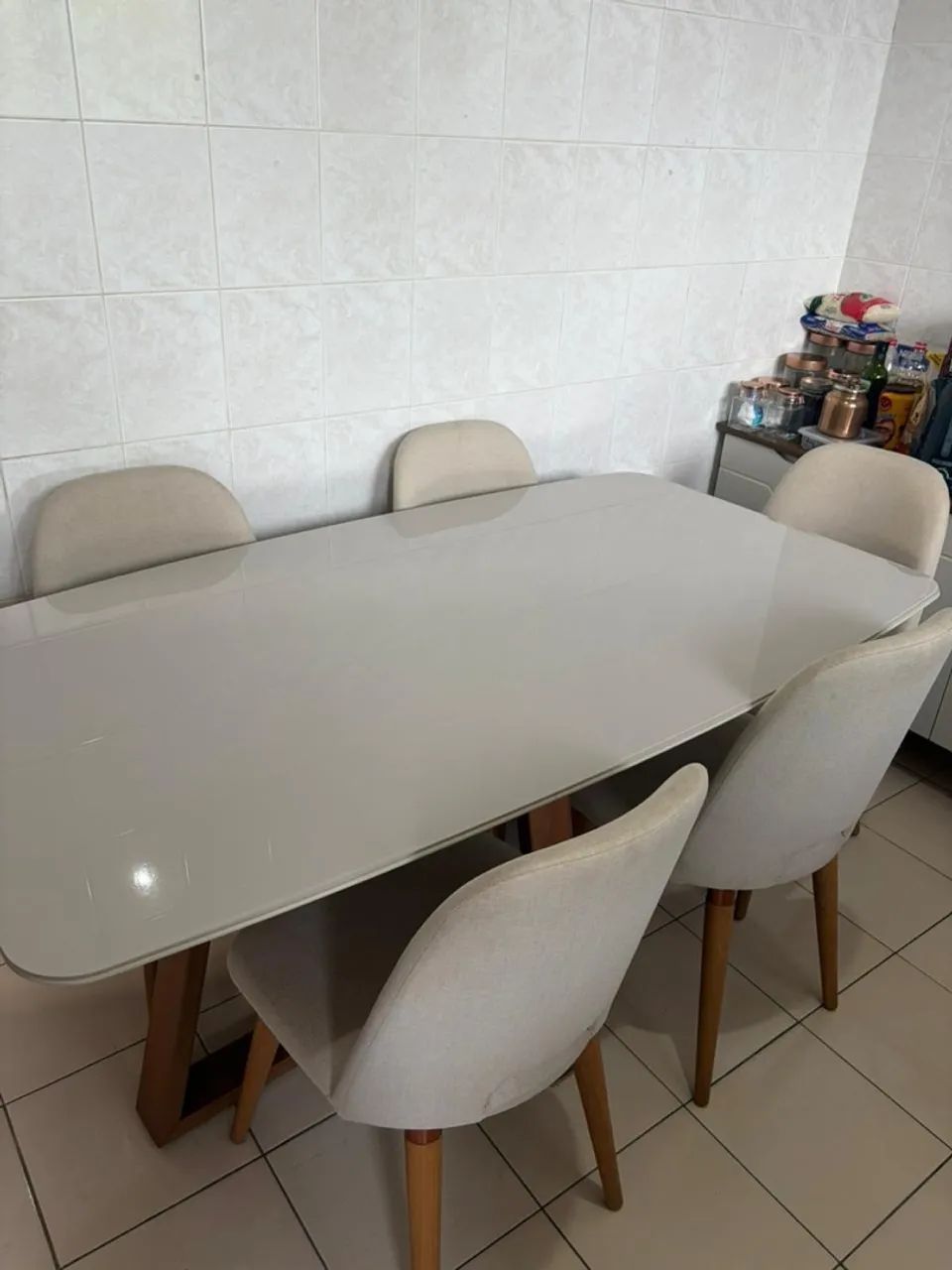 Mesa de jantar com 6 cadeiras - Foto 4