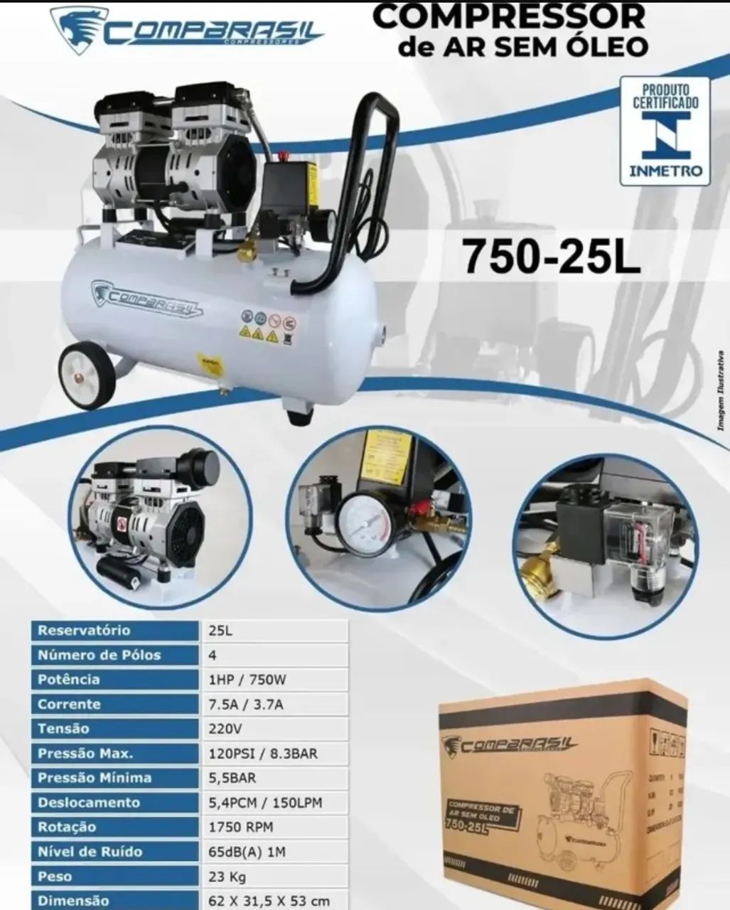 Compressor Odontológico  - Foto 3