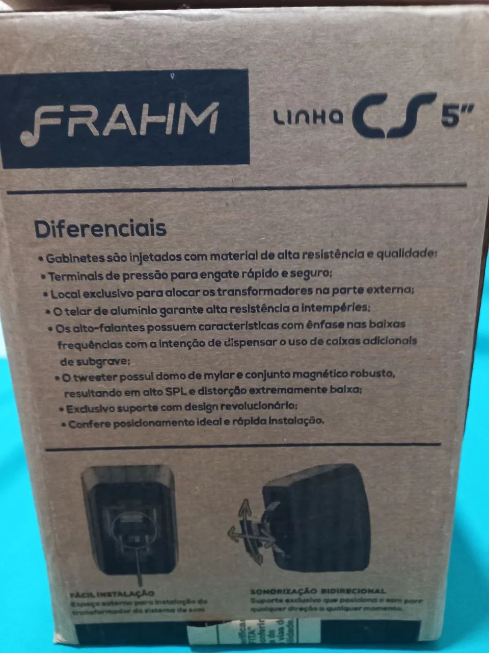 Par de caixas frahm modelo CS 5 - Foto 4