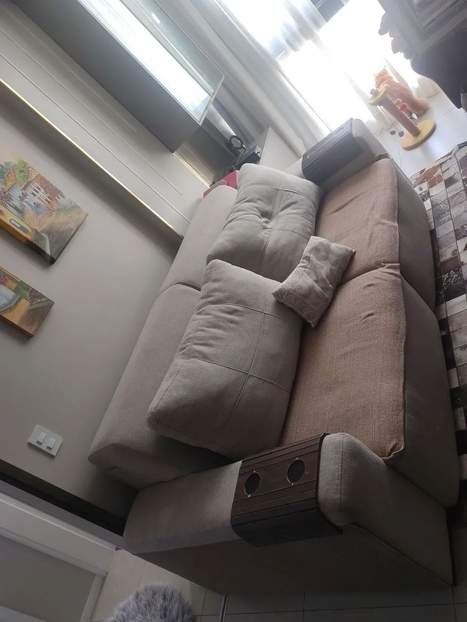 Sofá cama retrátil 2,30mts - Foto 2