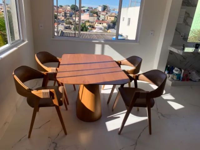 Conjunto de Jantar mesa + cadeira  - Foto 3