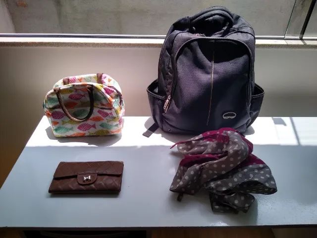 Mochila Baggagio, Sombrinha e Carteira