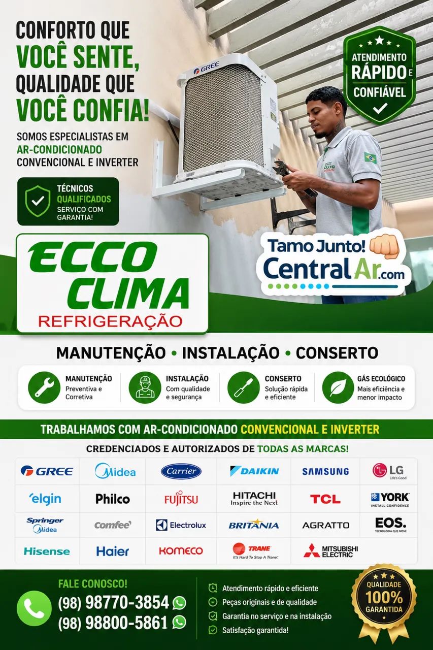 Instalação de ar-condicionado 