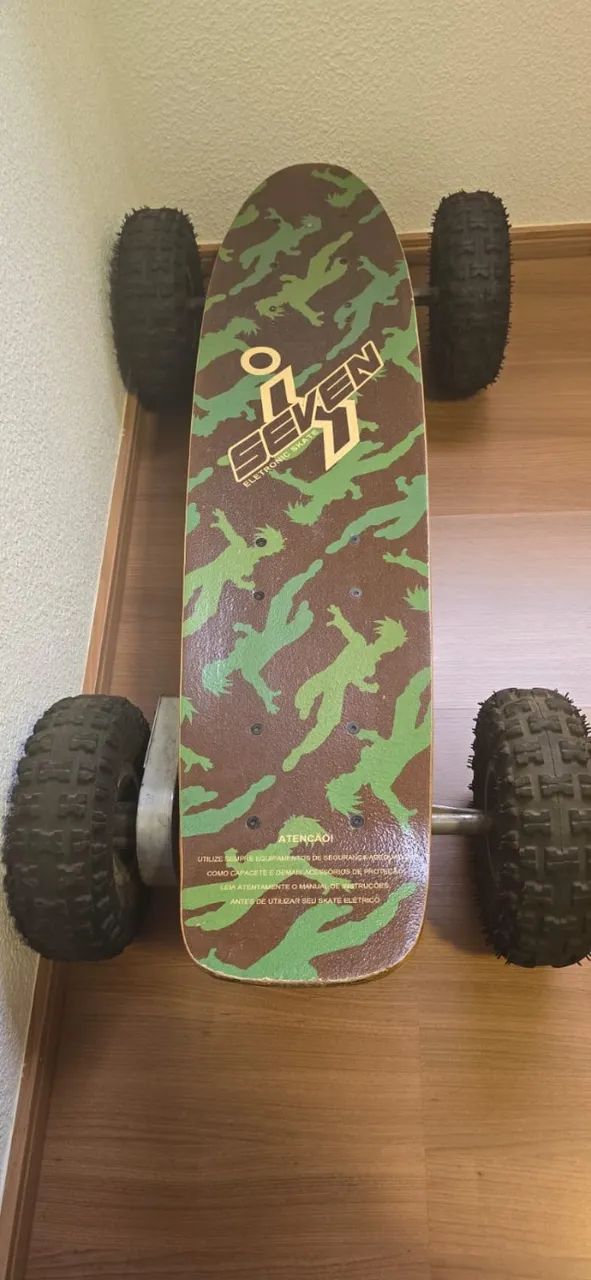 Skate Elétrico Seven 800W  - Foto 3
