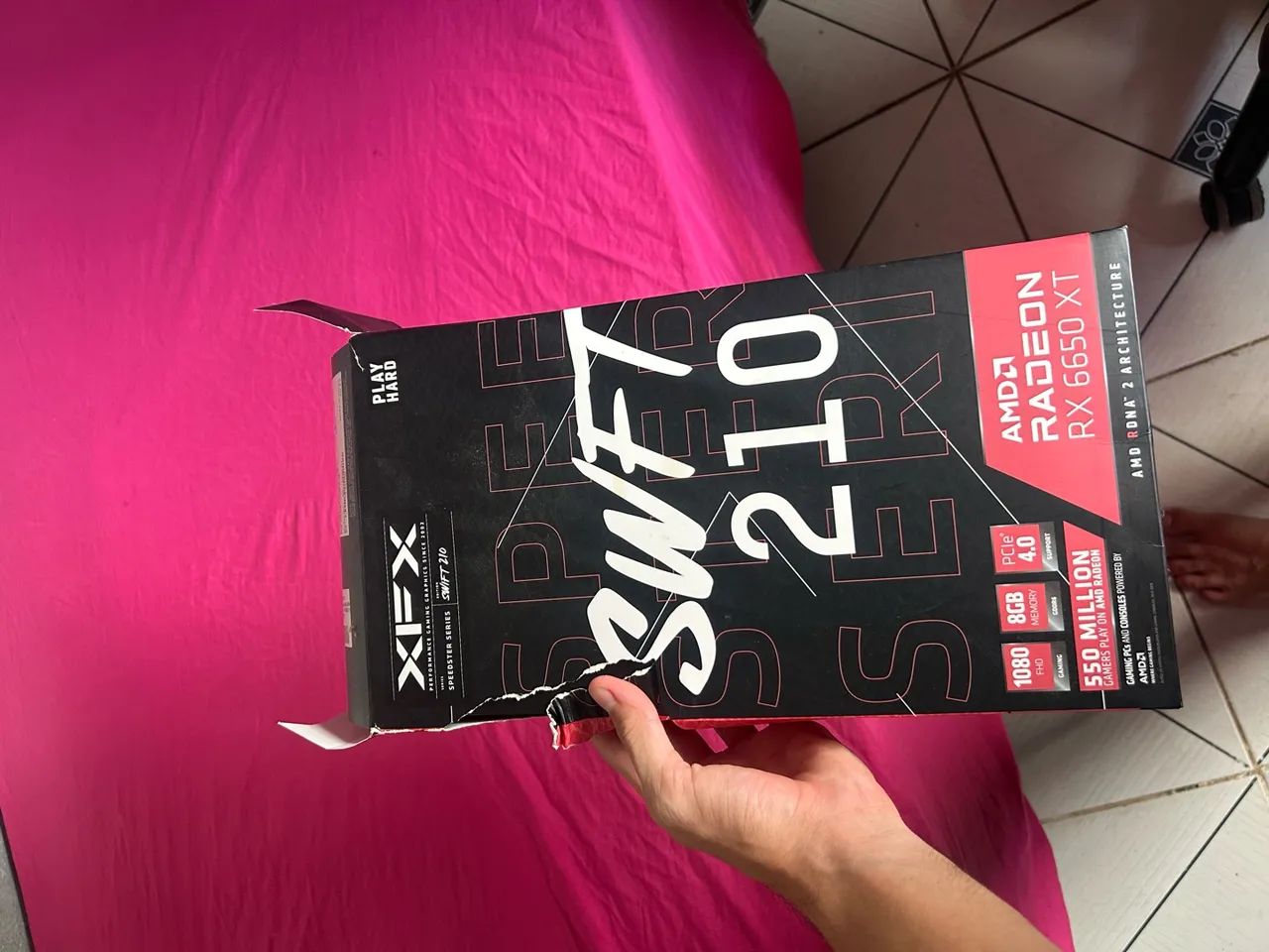 Radeon RX 6650 XT XFX - USADA PERFEITA - Foto 3
