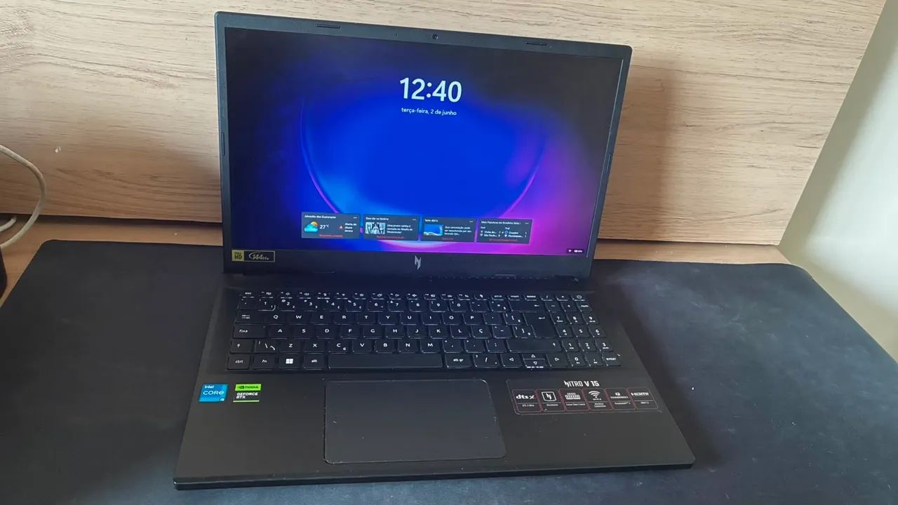 Notebook Gamer Acer Nitro V15 RTX 2050 + SSD 1TB 
