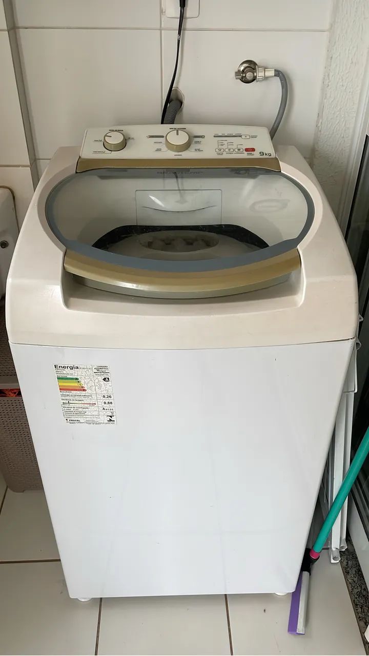 MÁQUINA DE LAVAR 9kg BRASTEMP