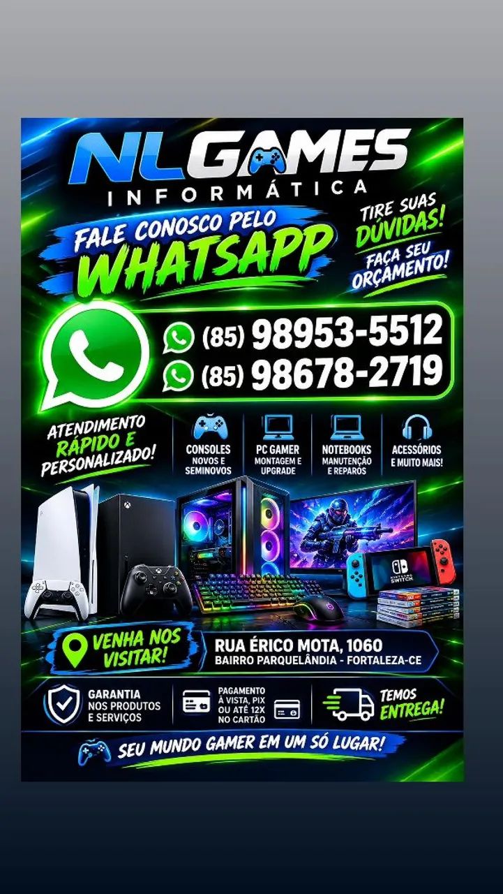 Assistência técnica em games 