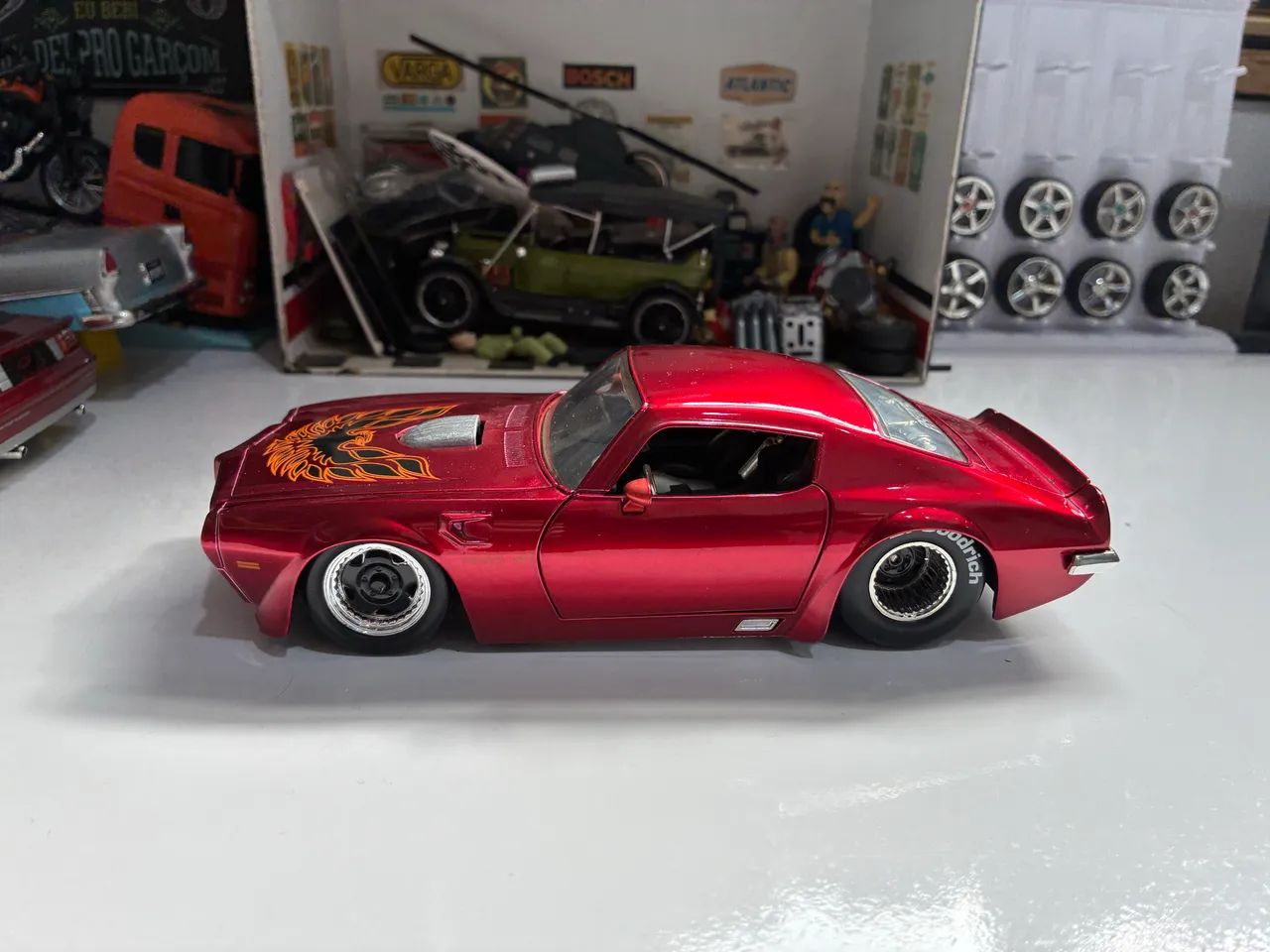Miniatura chevy pontiac vinho 85 - Foto 5