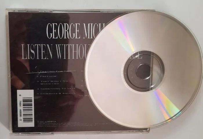 Cd George Michael, listen without prejudice. Em ótimo estado. - Foto 3