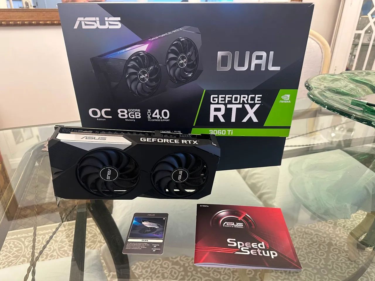 Placa de Video RTX 3060TI perfeita
