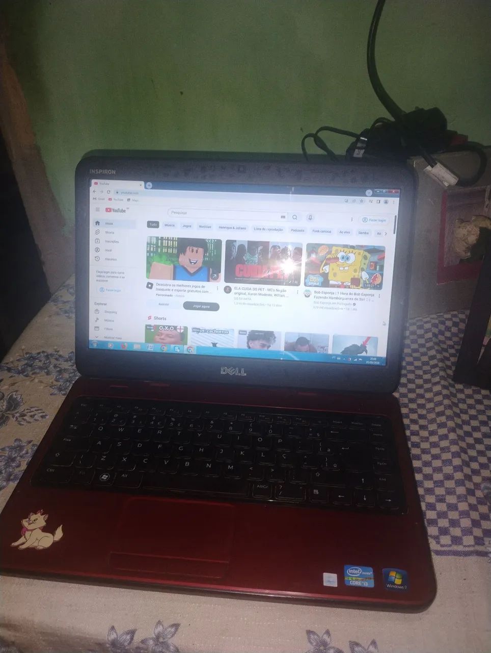 Note Dell i3 top perfeito funcionamento..leia a descrição 