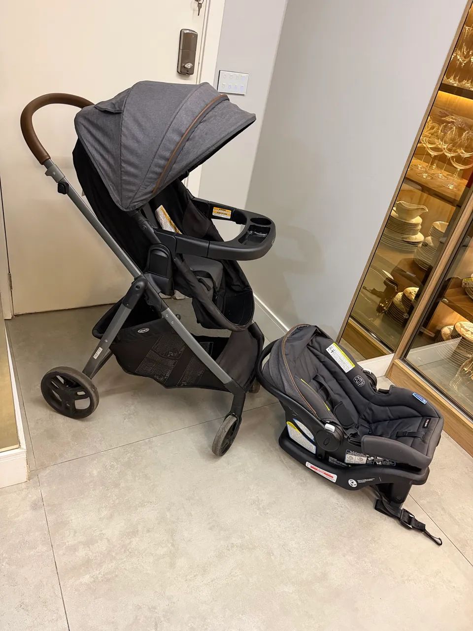 Carrinho e bebê conforto Graco - Foto 2