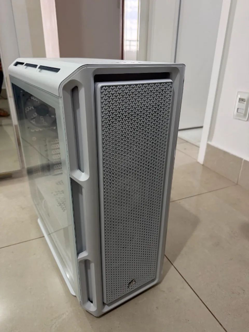 Gabinete Gamer Corsair 5000T, Lateral em Vidro temperado, c/ Water Cooler e Fans Corsair - Foto 2