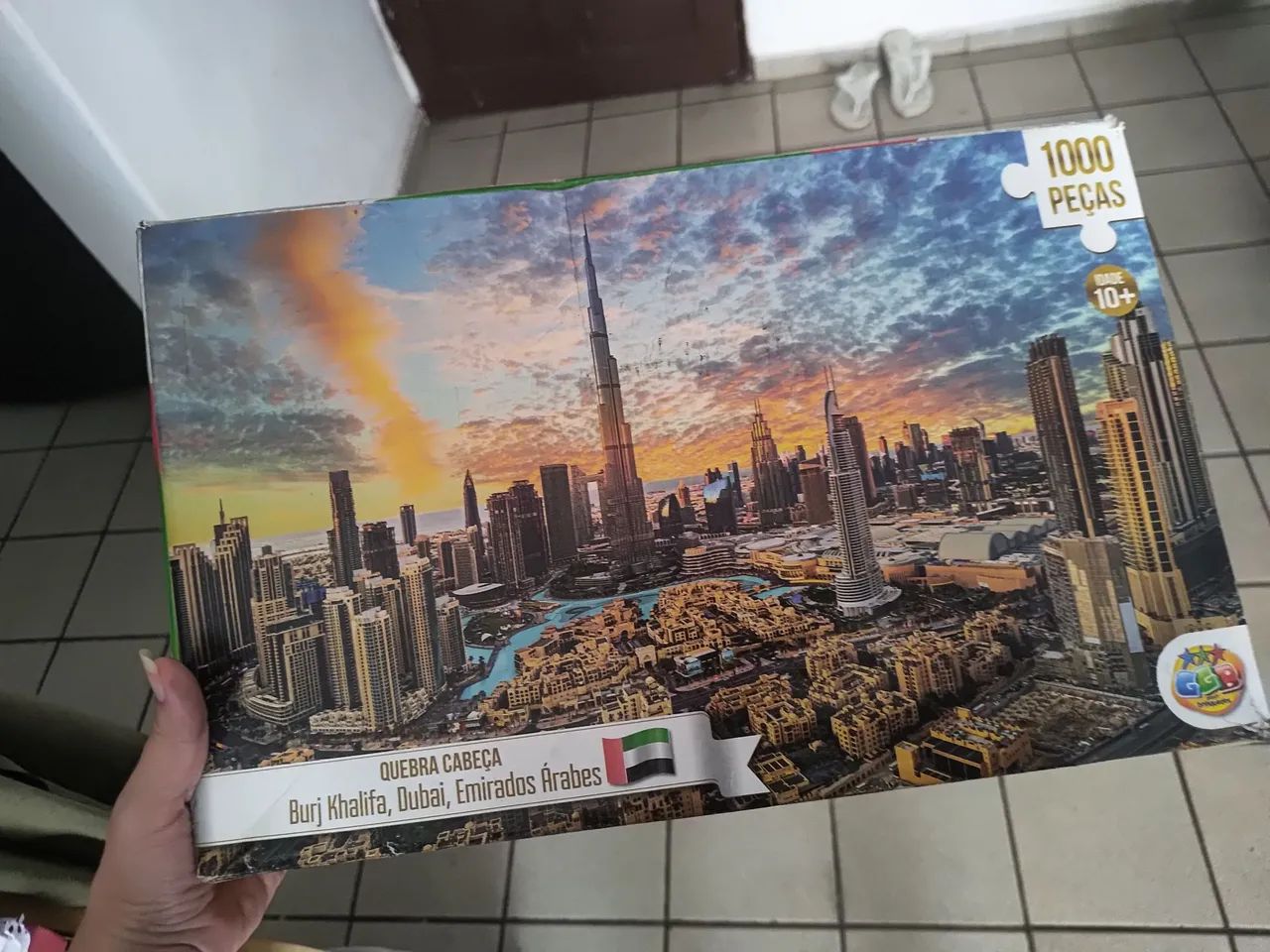 Quebra cabeça 1000 peça burj khalifa - Foto 2