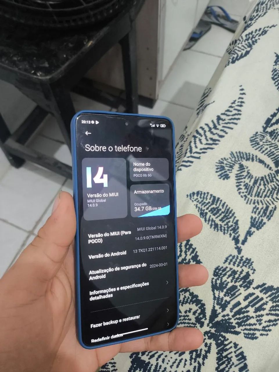Poco X6 5G completo na caixa impecável ? ( Negociável ) - Foto 2