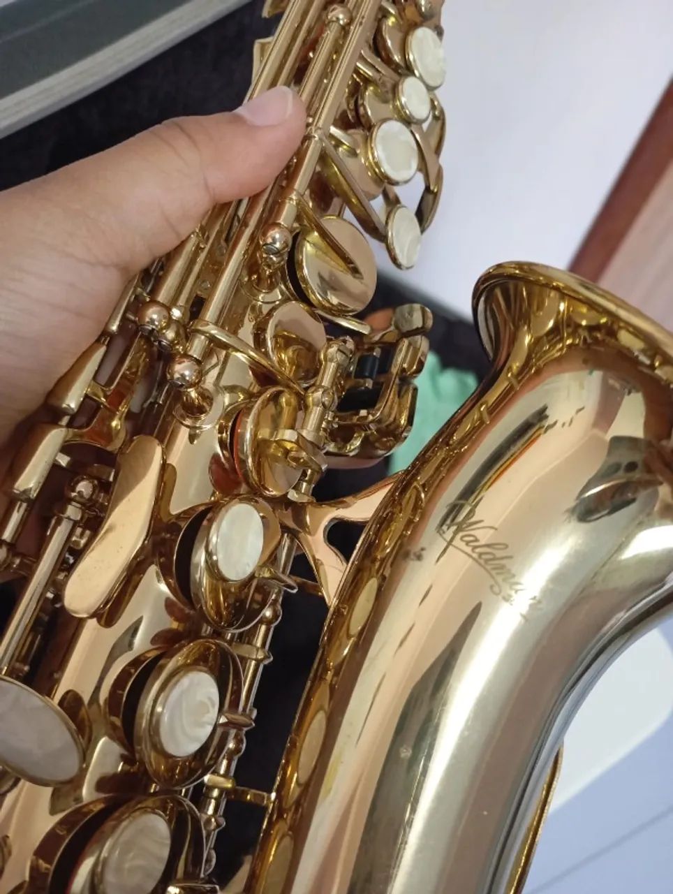 SAXOFONE SOPRANO CURVO DA MARCA WALDMAN  - Foto 3