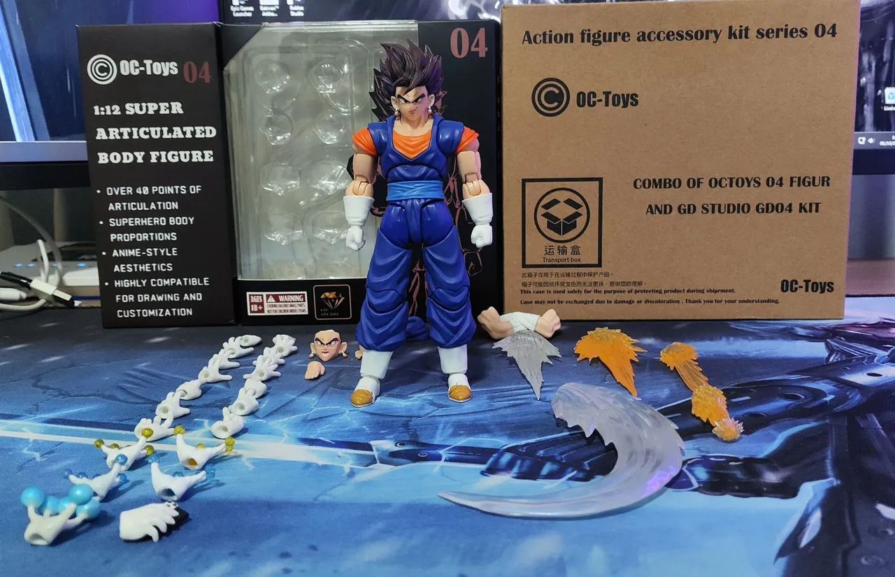 Vegetto Base OC Toys + Acessórios - Foto 2