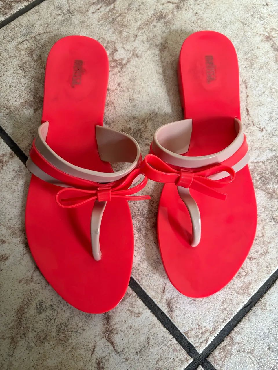 Chinelo Melissa Garota rosa 37