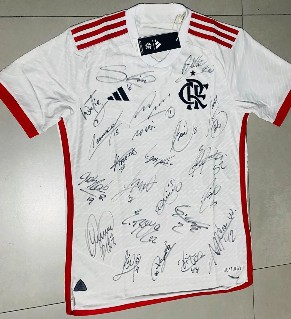 Camisa Flamengo authentic 2024/25 Autografada - Foto 5