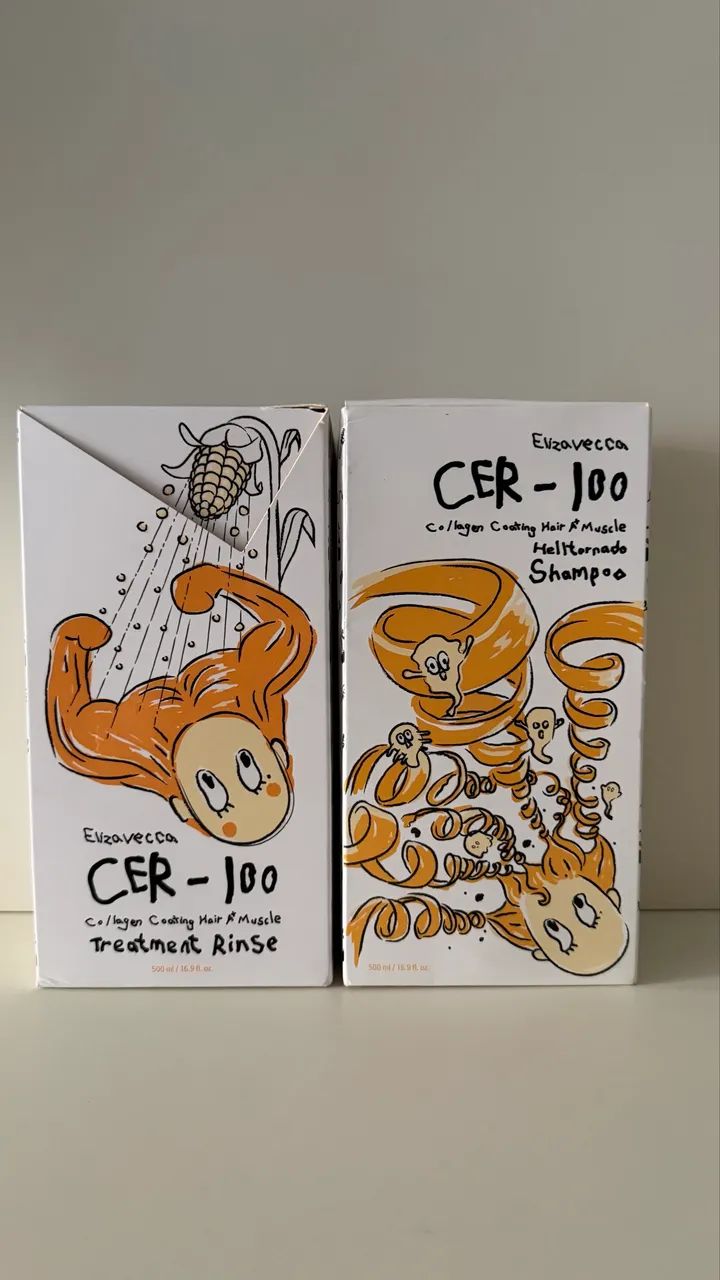 Kit Shampoo e Condicionador CER 100 Elizaveca 