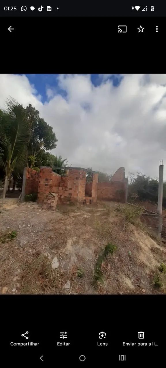 Vendo terreno com casa em construção  - Foto 2