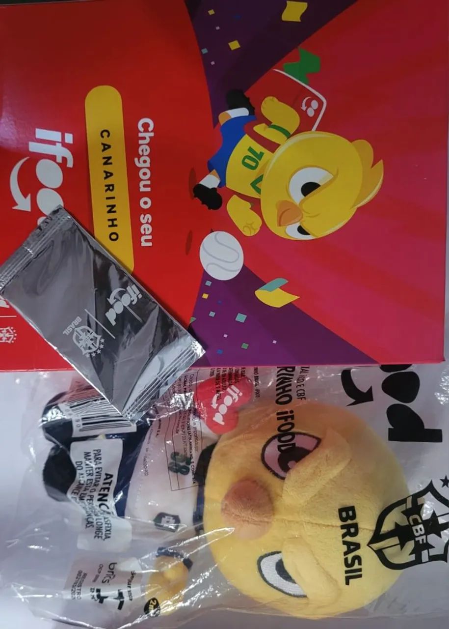 Canarinho da copa 2026 Ifood 58 - Foto 2