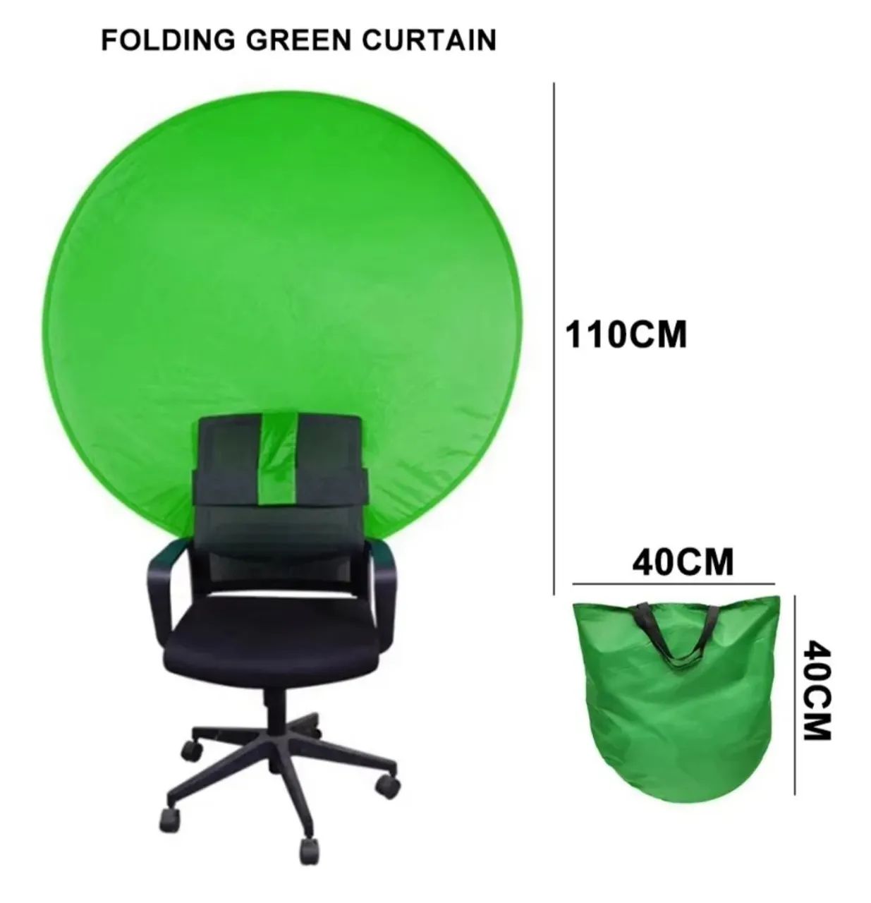 Fundo Verde Chroma Key + Bolsa Transporte 