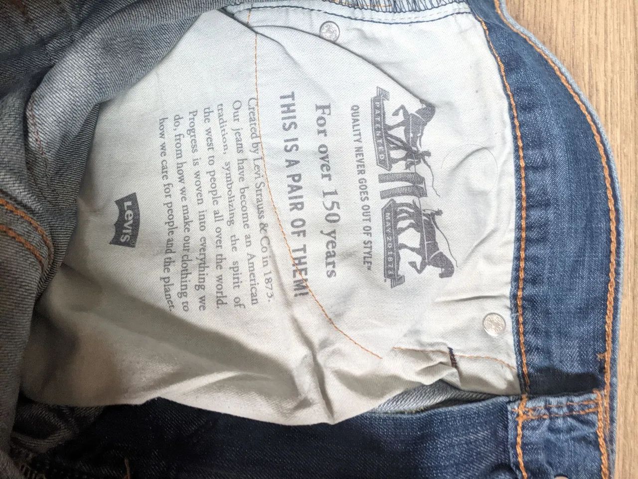 Calça Jeans Levi's 527 Bootcut - Foto 5