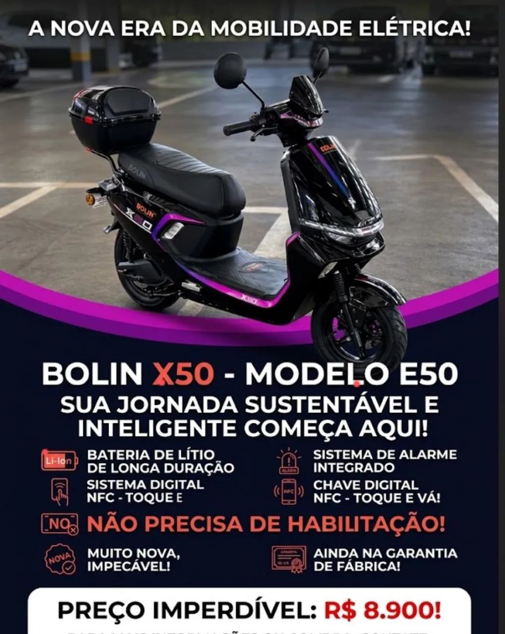 Moto eletrica plus completa  - Foto 2