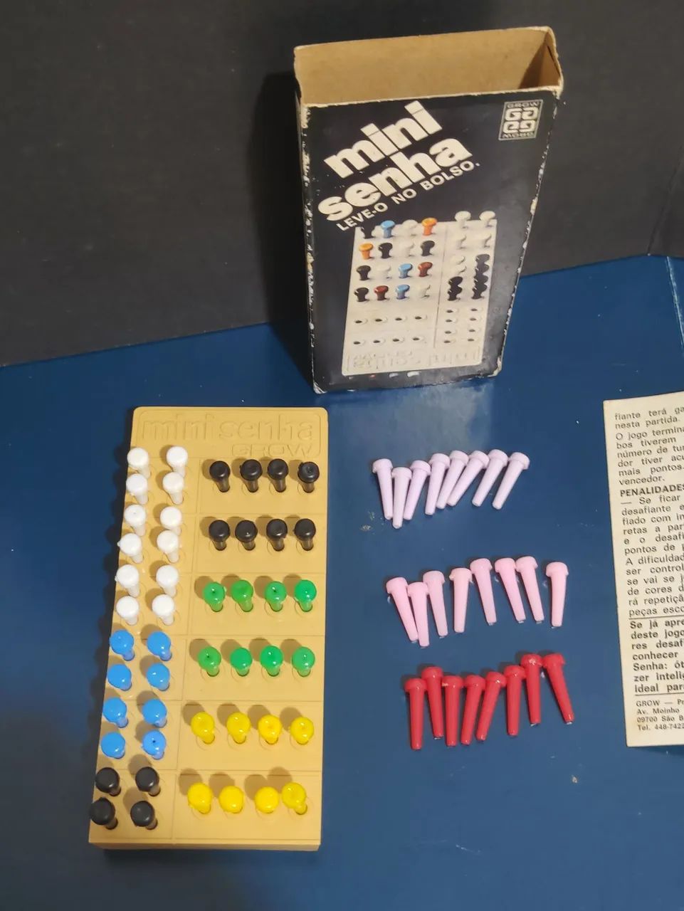 Jogo Mini Senha Grow anos 80  - Foto 2