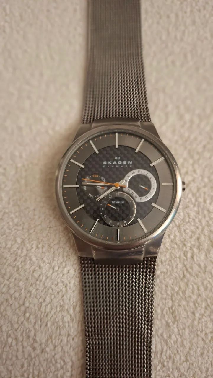 Relógio Skagen Titanium original