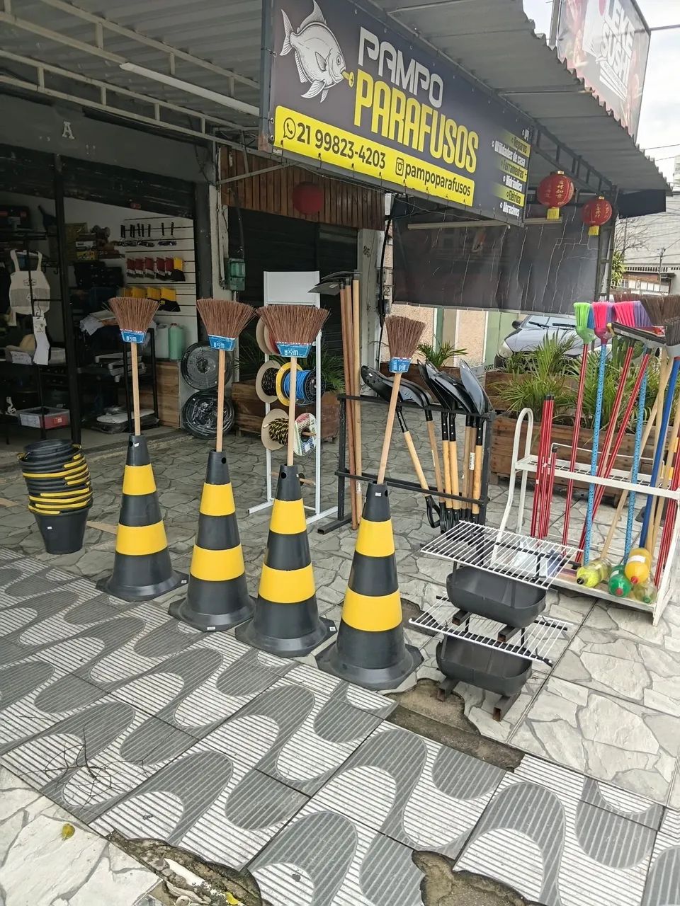 Passo ponto loja parafusos e abrasivos utilidades para o lar - Foto 2