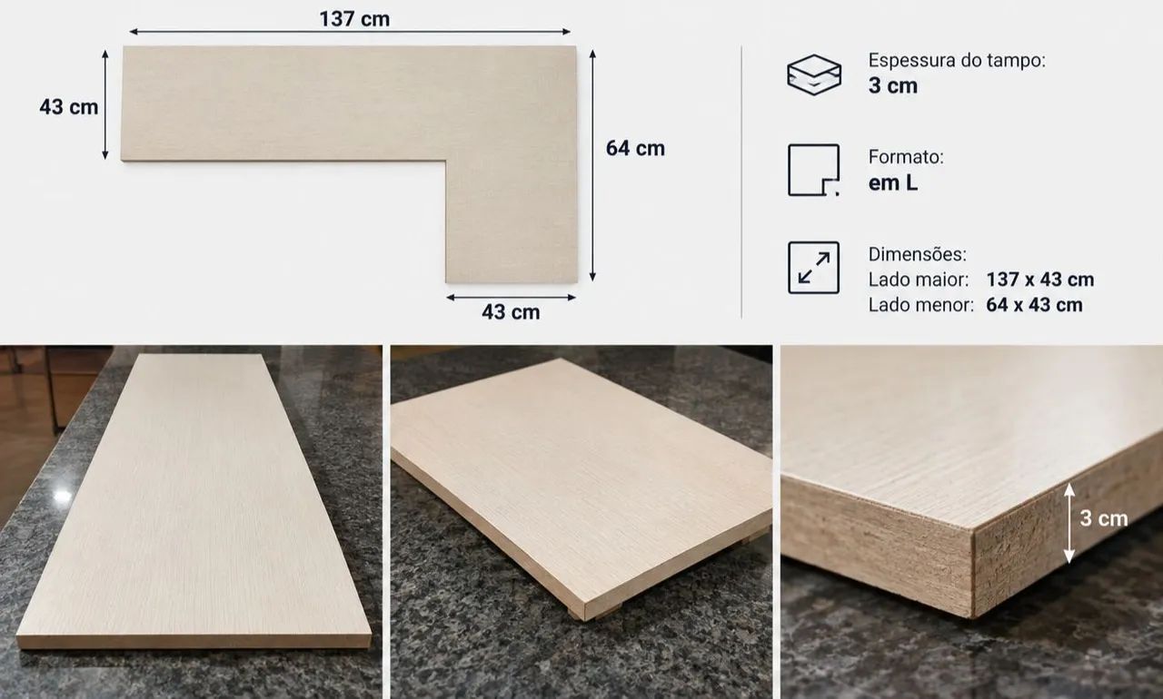 Mesa para Pc em L