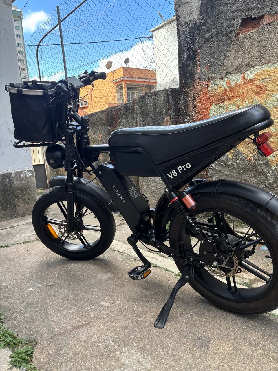 Bicicleta Elétrica V8 pro 2 baterias - Foto 3