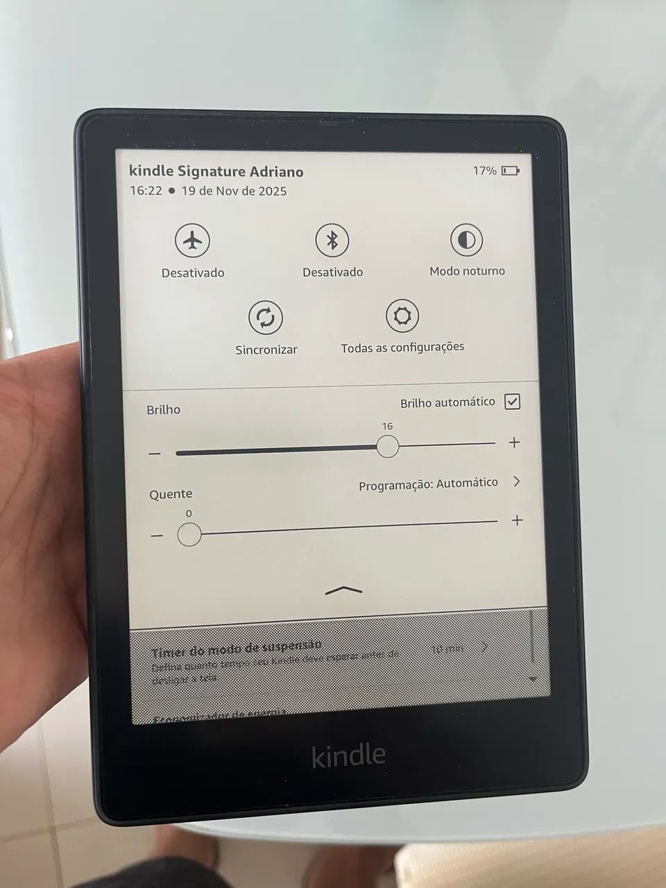 Kindle paperwhite 11 - 16gb Preto - Tablets e E-Readers - Zona