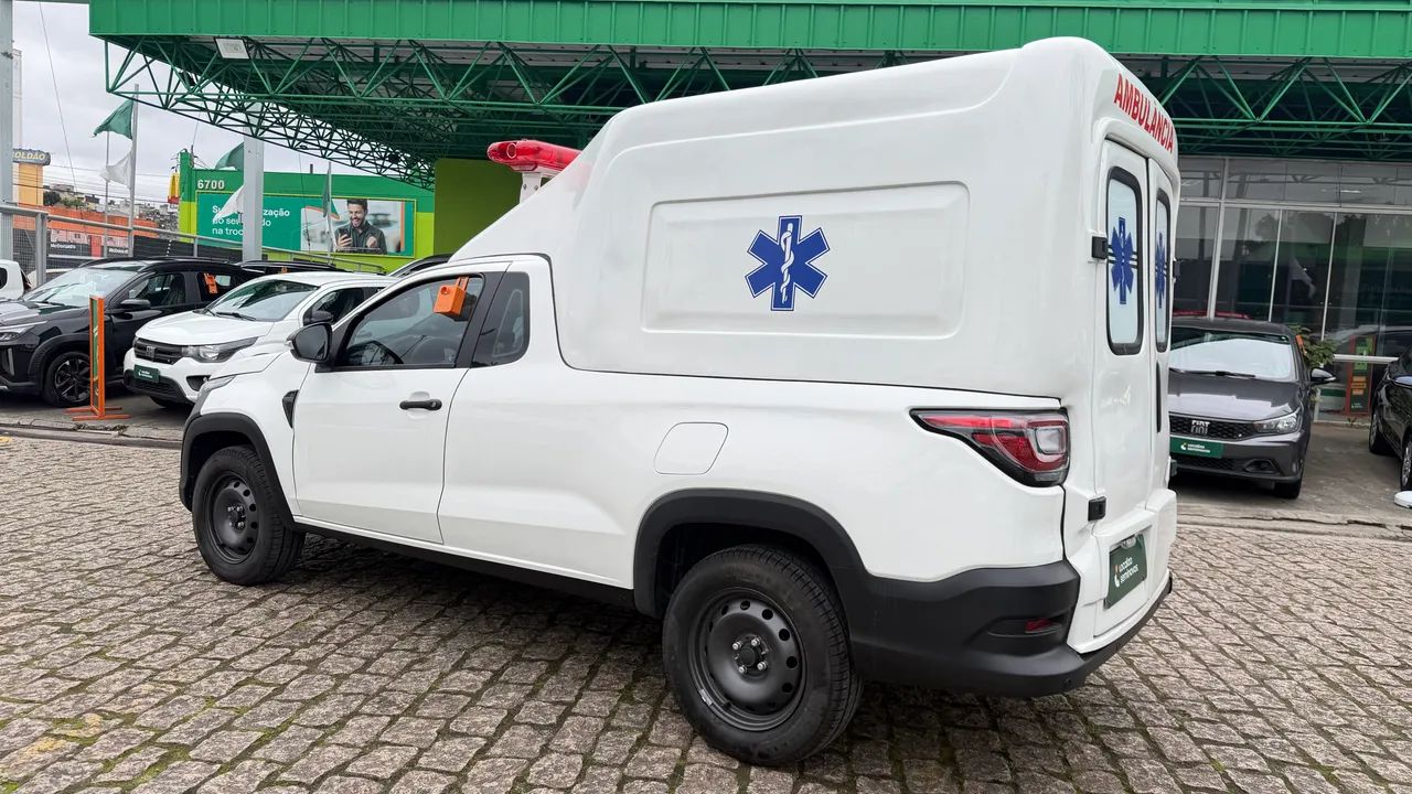Fiat Strada Endurance 1.3 Flex 8V CS 2025 - Foto 3