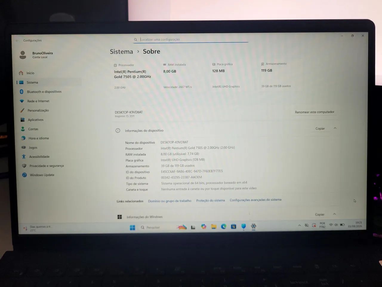 Notebook Dell  - Foto 2