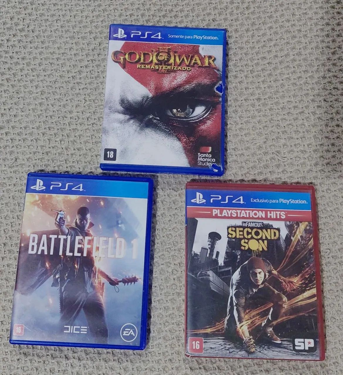 Vendo jogos de ps4
