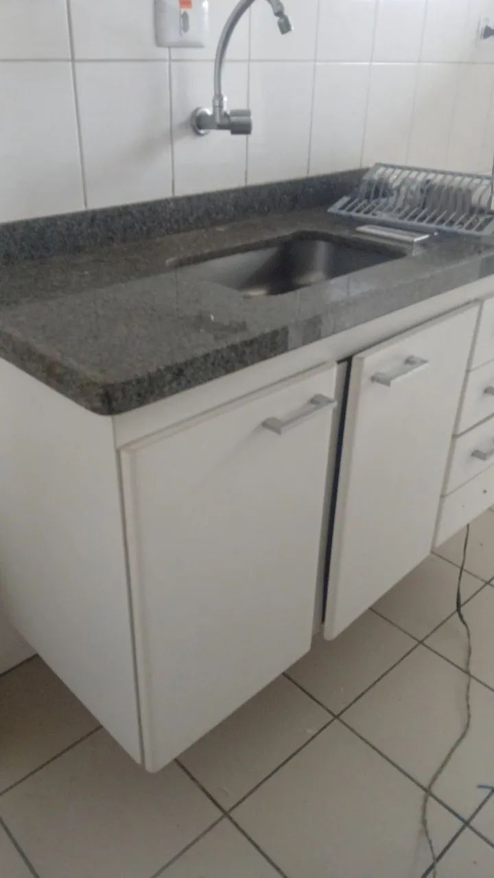 Pia com armário em baixo